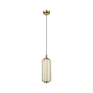 LED Lustr na lanku BONNIE LED/15W/230V 3000K zlatá LM-1.290/A/ZŁOTY obraz
