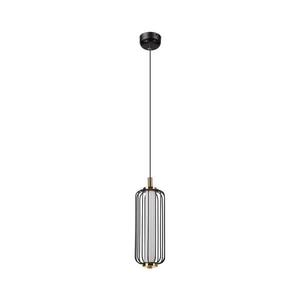 LED Lustr na lanku BONNIE LED/15W/230V 3000K černá LM-1.290/A/CZARNY obraz