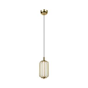 LED Lustr na lanku BONNIE LED/10W/230V 3000K zlatá LM-1.290/ZŁOTY obraz