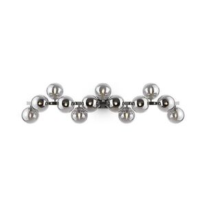 Maytoni MOD547WL-13CH - Nástěnné svítidlo DALLAS 13xG9/28W/230V kouřová MOD547WL-13CH obraz