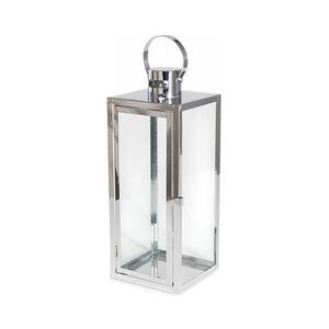 Estilo Home Dekorační lucerna TOWER 29 cm lesklý chrom 5905623253244 obraz