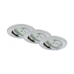 Briloner 7296-039 - SADA 3x LED Koupel podhledové svítidlo LED/6, 5W/230V IP23 7296-039 obraz