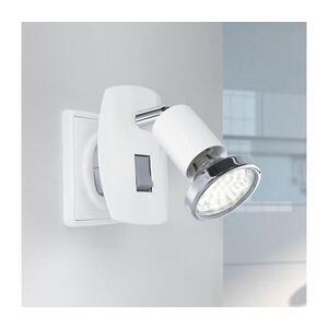 Eglo 902365 - LED Svítidlo do zásuvky MINI 1xGU10/2, 8W/230V bílá 902365 obraz