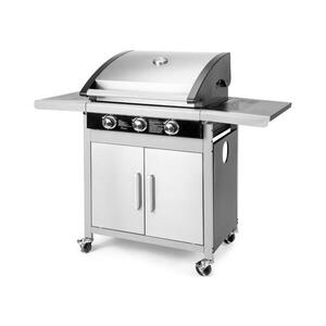 Fieldmann - Plynový gril 3x hořák matný chrom 41012389 obraz