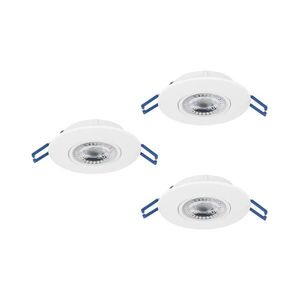 Eglo 300184- SADA 3xLED Podhledové svítidlo GEDREZ LED/4, 9W/230V pr. 9 cm bílá 300184 obraz