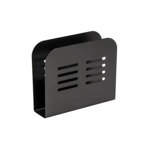 WENKO 55025100-Držák ubrousků BLACK OUTDOOR KITCHEN 15x12, 5 cm černá 55025100 obraz