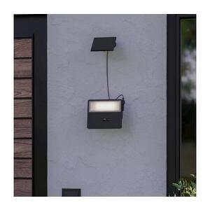 Eglo 901085-LED Solární nás. svítidlo PANETTIERI LED/6, 7W/3, 7 1200mAh IP44 černá 901085 obraz
