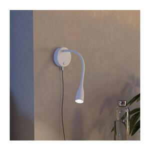 Eglo 901782 - LED Flexibilní nástěnná lampa s USB OLIVANDINO LED/3, 8W/230V bílá 901782 obraz