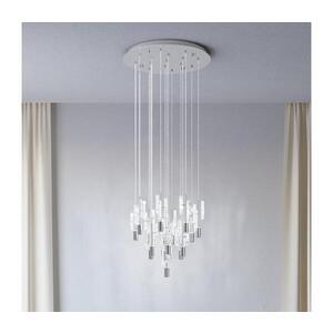 Eglo 390477 - LED Lustr na lanku ALEMDINA 15xLED/2, 6W/230V 2200/3000/4000K chrom 390477 obraz
