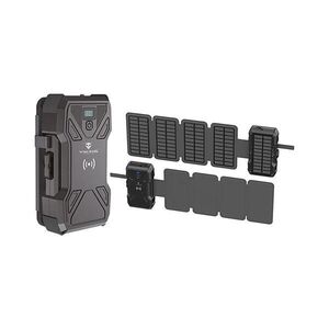 Viking Technology Viking-Power Bank s LED svít, bezd nab a solár panel Power Delivery 15W/30000mAh TYR3 obraz