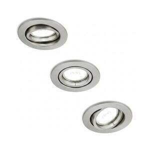 Philips - SADA 3x Podhledové svítidlo PERIDOT 1xGU10/7W/230V stříbrná 872110303699500 obraz
