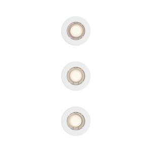 Philips - SADA 3x Podhledové svítidlo PERIDOT 1xGU10/7W/230V bílá 872110303707700 obraz