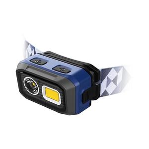 Viking Technology Viking - LED Stm. nabíjecí čelovka se senzorem LED/5V IPX4 400 lm 3xAAA/1000 mAh B6578 obraz
