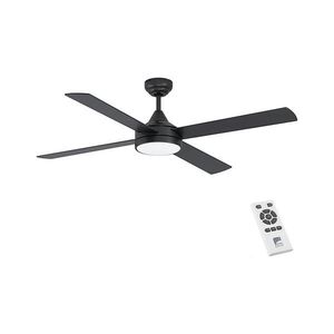 Eglo 35085 - LED Stmívatelný stropní látor TRINIDAD LED/20W/230V + DO černá 35085 obraz