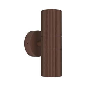 Eglo 902041 - Venkovní nástěnné svítidlo TOMELLOSO 2xGU10/28W/230V IP44 hnědá 902041 obraz