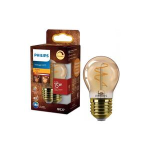 LED Stmívatelná žárovka VINTAGE Philips P45 E27/2, 7W/230V 1800K 872110304893600 obraz