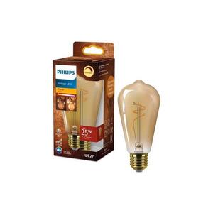 LED Stmívatelná žárovka VINTAGE Philips ST64 E27/3, 1W/230V 1800K 872110304905600 obraz