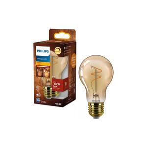 LED Stmívatelná žárovka VINTAGE Philips A60 E27/3, 1W/230V 1800K 872110304901800 obraz