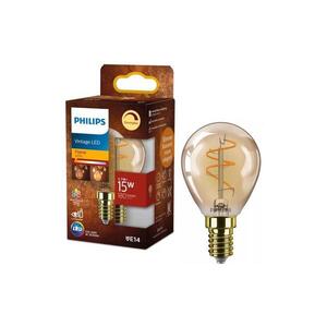 LED Stmívatelná žárovka VINTAGE Philips P45 E14/2, 7W/230V 1800K 872110304891200 obraz