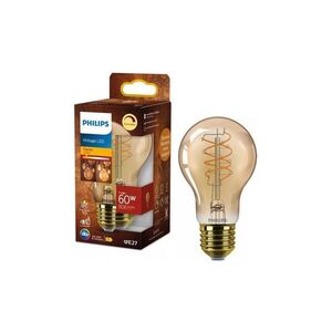 LED Stmívatelná žárovka VINTAGE Philips A60 E27/7, 3W/230V 2200K 872110304909400 obraz