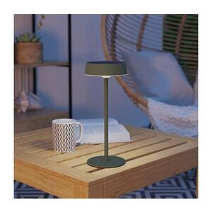 Eglo 75878-LED St. solár. nab. stolní lampa SIMERI LED/3W/5V 1800mAh IP44 zelená 75878 obraz