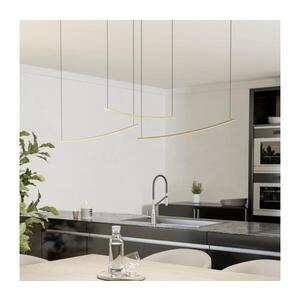 Eglo 902167 -LED Stm. lustr na lanku VILLEGGI LED/22W/230V 2700/4000/6500K zlatá 902167 obraz