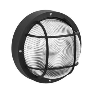 Osram - Venkovní nástěnné svítidlo BULKHEAD 1xE27/10W/230V pr. 19 cm IP54 černá 4058075845626 obraz