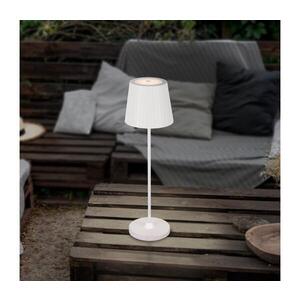 Eglo 75793 - LED Stm. venk. stolní lampa CABOZO LED/3, 8W/5V 2000 mAh IP44 bílá 75793 obraz