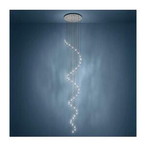 Eglo 390492 -LED Lustr na lanku COMAREIRA 40xLED/2, 1W/230V 2200/3000/4000K chrom 390492 obraz