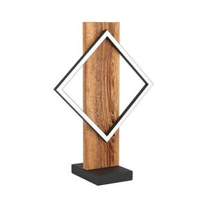 Eglo 901937 - LED Stolní lampa BOYAL LED/13W/230V černá/hnědá 901937 obraz