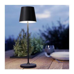 Eglo 75794 - LED Stm. venk. stolní lampa CABOZO LED/3, 8W/5V 2000 mAh IP44 černá 75794 obraz