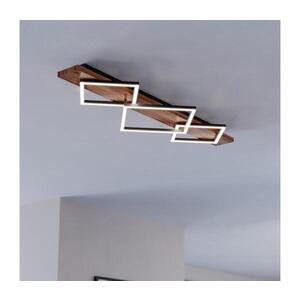 Eglo 901936 - LED Stropní svítidlo BOYA 2xLED/13W/230V + LED/16W černá/hnědá 901936 obraz