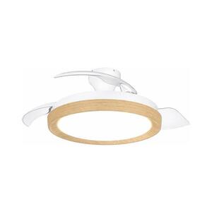 Philips - LED Stmív. stropní svít. s látorem BLISS LED/35W/230V hnědá + DO 872110312829400 obraz