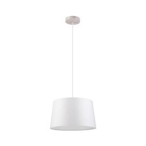 Lustr na lanku AIDA 1xE27/60W/230V pr. 35 cm dub/bílá LM-1.98/BIAŁY/350 obraz