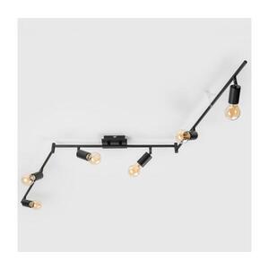 LED Bodové svítidlo 6xE27/6, 5W/230V černá 9A22004 obraz