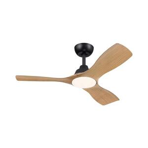 Philips-LED Stm. stropní látor OLAS LED/24W/230V pr. 106 cm černá/hnědá +DO 872110309596100 obraz