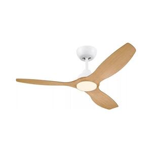 Philips-LED Stm. stropní látor OLAS LED/24W/230V pr. 132 cm bílá/hnědá + DO 872110309592300 obraz