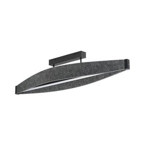 Osram - LED Přisazený lustr DECOR FLAT LED/23W/230V šedá 4058075847484 obraz