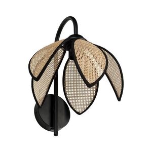 Osram - Nástěnná lampa DECOR RATTAN 1xE27/15W/230V béžová/černá 4058075847262 obraz