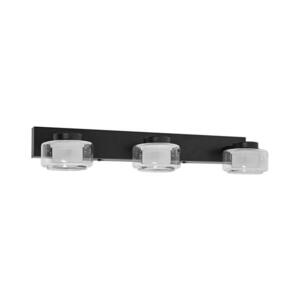 Osram - LED Koupelnové nástěnné svítidlo ORBIS FLAME 3xLED/5, 5W/230V IP44 černá 4099854447884 obraz