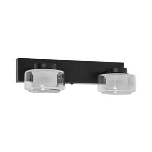 Osram - LED Koupelnové nástěnné svítidlo ORBIS FLAME 2xLED/5, 5W/230V IP44 černá 4099854447785 obraz