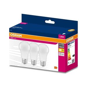 SADA 3x LED Žárovka A60 E27/10W/230V 3000K - Osram 4058075630338 obraz