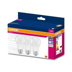 SADA 3x LED Žárovka A60 E27/8, 5W/230V 6500K - Osram 4058075476073 obraz