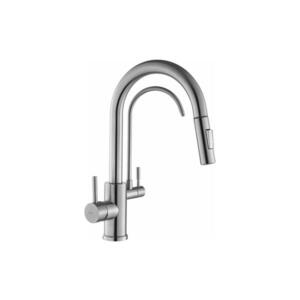 REA-B7563 - Dřez. baterie s vytahovací sprškou a filtrací ECO FRESH 37, 5 cm nikl REA-B7563 obraz