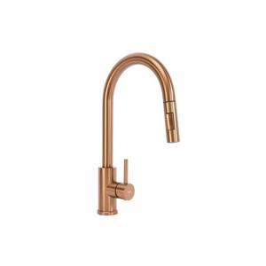 REA-B6560 - Dřezová baterie s vytahovací sprškou FRESH 45 cm kartáčovaná měď REA-B6560 obraz