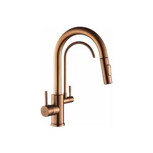 REA-B7436 - Dřez. baterie s vytahovací sprškou a filtrací ECO FRESH 37, 5 cm měď REA-B7436 obraz
