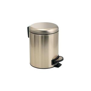 Gedy - Odpadkový koš POTTY 3 l Soft Close matná zlatá 320987 obraz