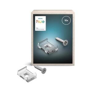 Philips - Montážní držák pro LED pásek FLUX 10 ks 872110304403700 obraz
