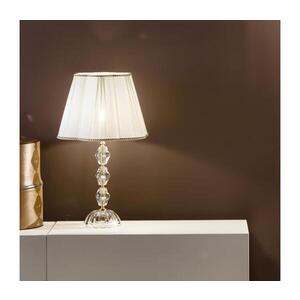 Ondaluce - Křišťálová stolní lampa BRIGIDA 1xE27/15W/230V krémová/čirá LG.BRIGIDA/1 obraz