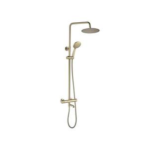 REA-P5960 - Sprchová sada s termostatickou baterií LUNGO DIAMOND zlatá REA-P5960 obraz